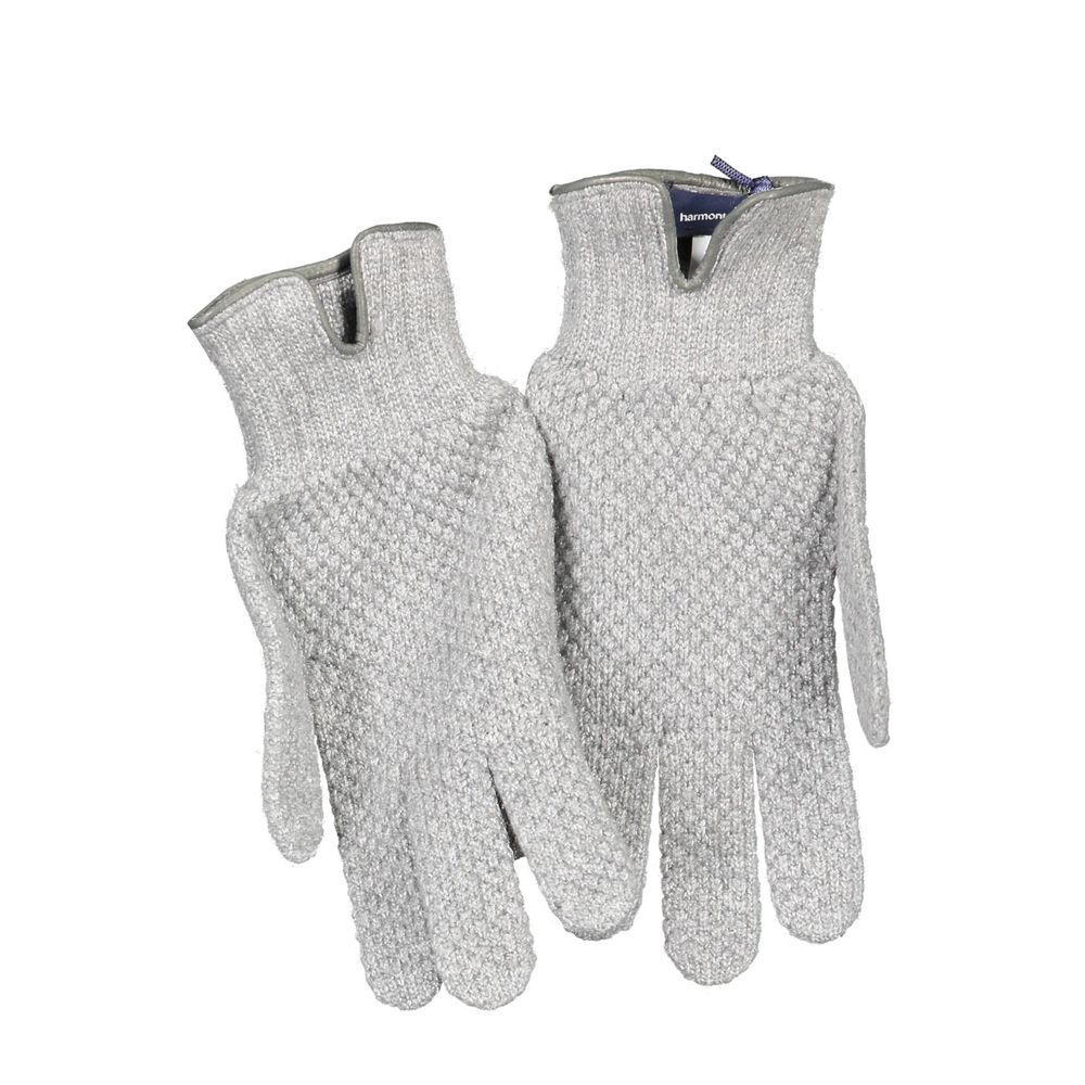 Harmont & Blaine gray wool gloves