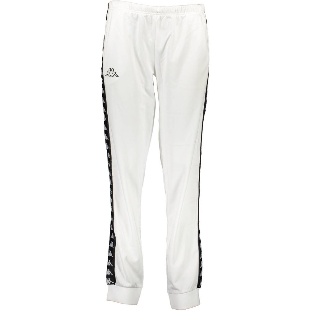 Kappa White Polyester Pants
