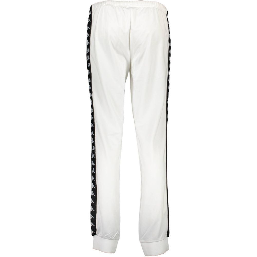 Kappa White Polyester Pants