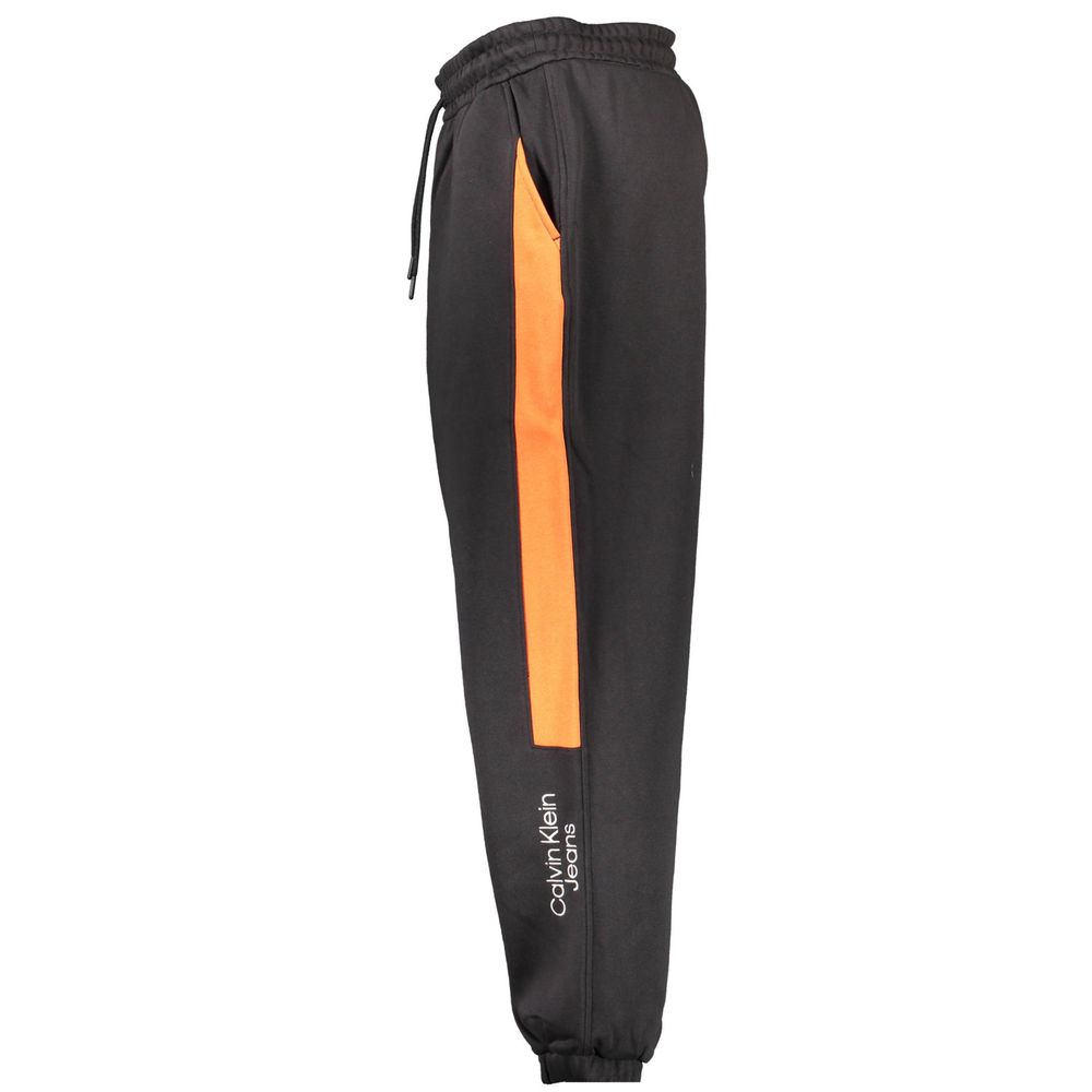 Calvin Klein Black Cotton Trousers