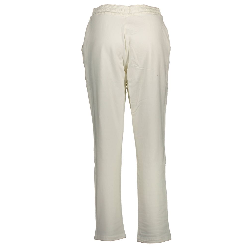 U.S. POLO ASSN. White Cotton Trousers
