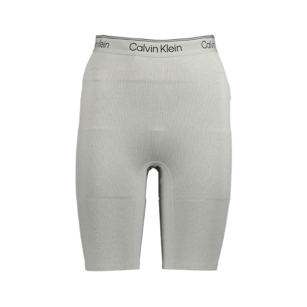 Calvin Klein Grey Polyester Trousers