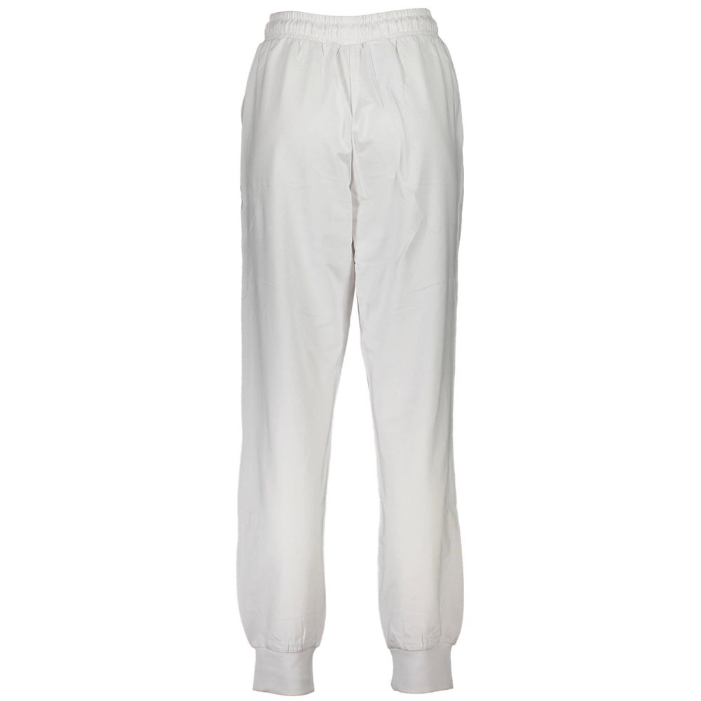 Fila White Cotton Trousers