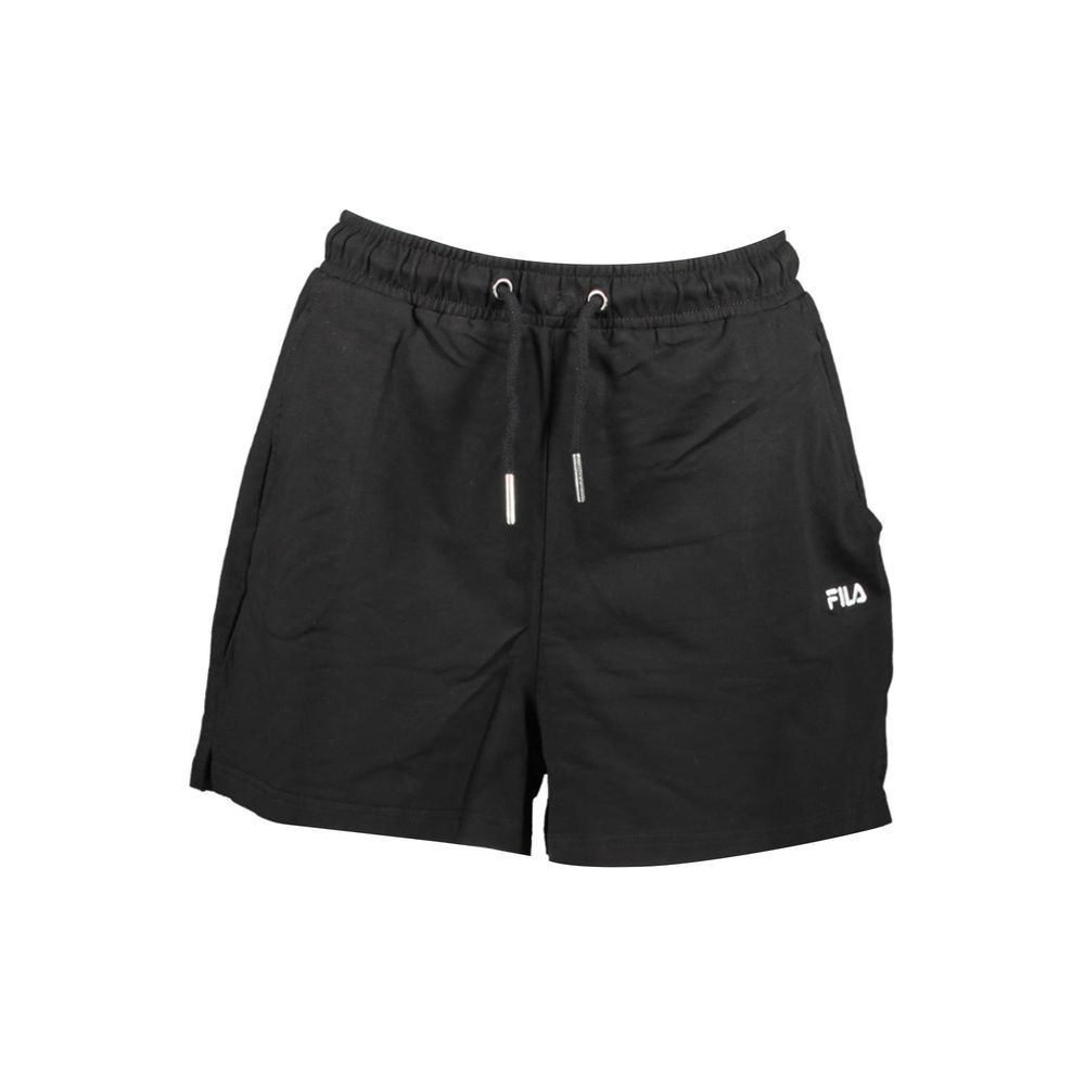Fila Black Cotton Trousers