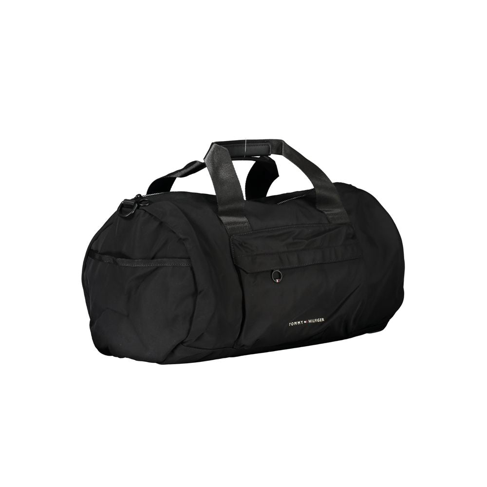 Tommy Hilfiger Schwarze Polyester Handtasche
