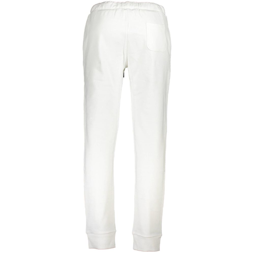 La Martina White Cotton Trousers