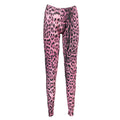 Cavalli Class Pink Cotton Trousers