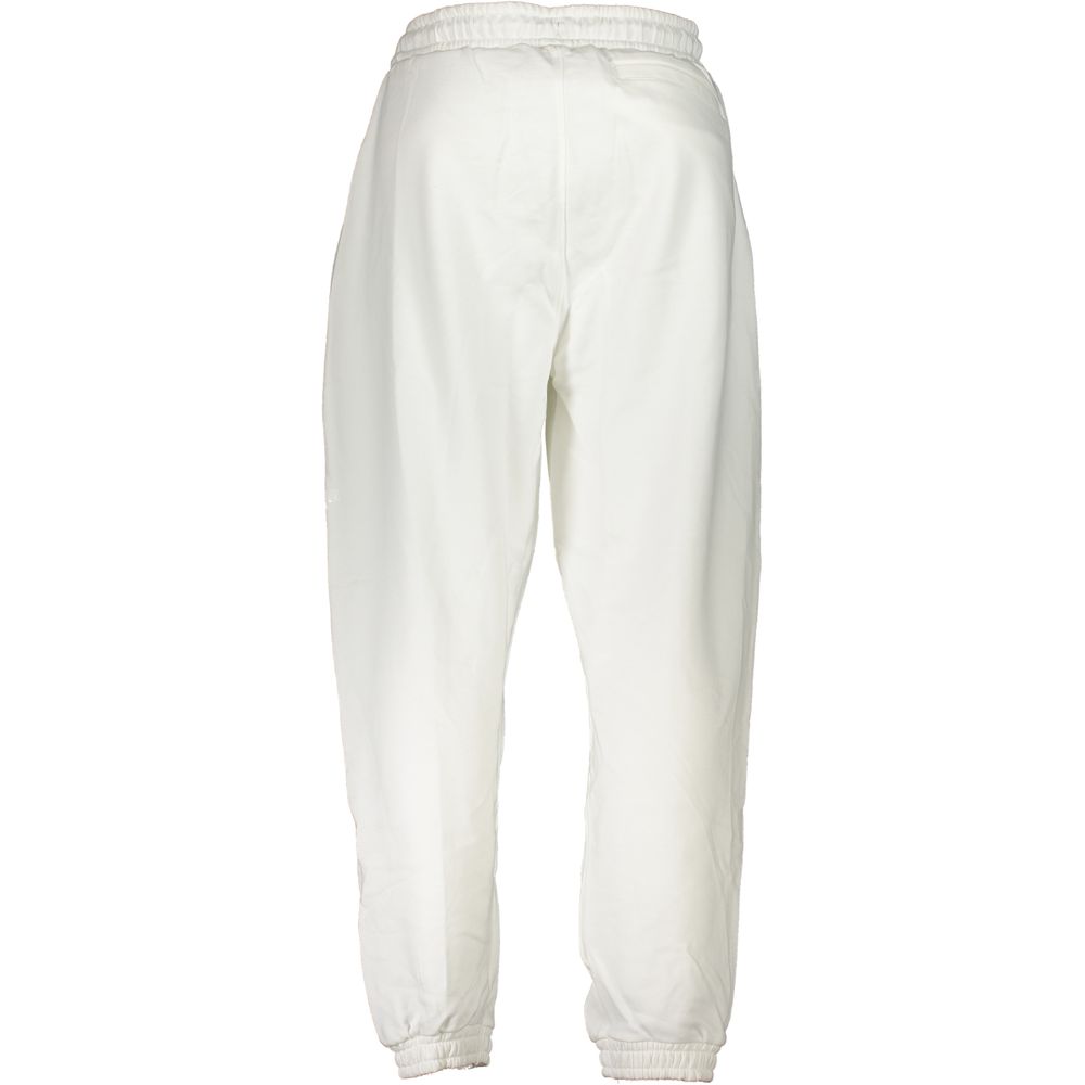 Calvin Klein White Cotton Trousers