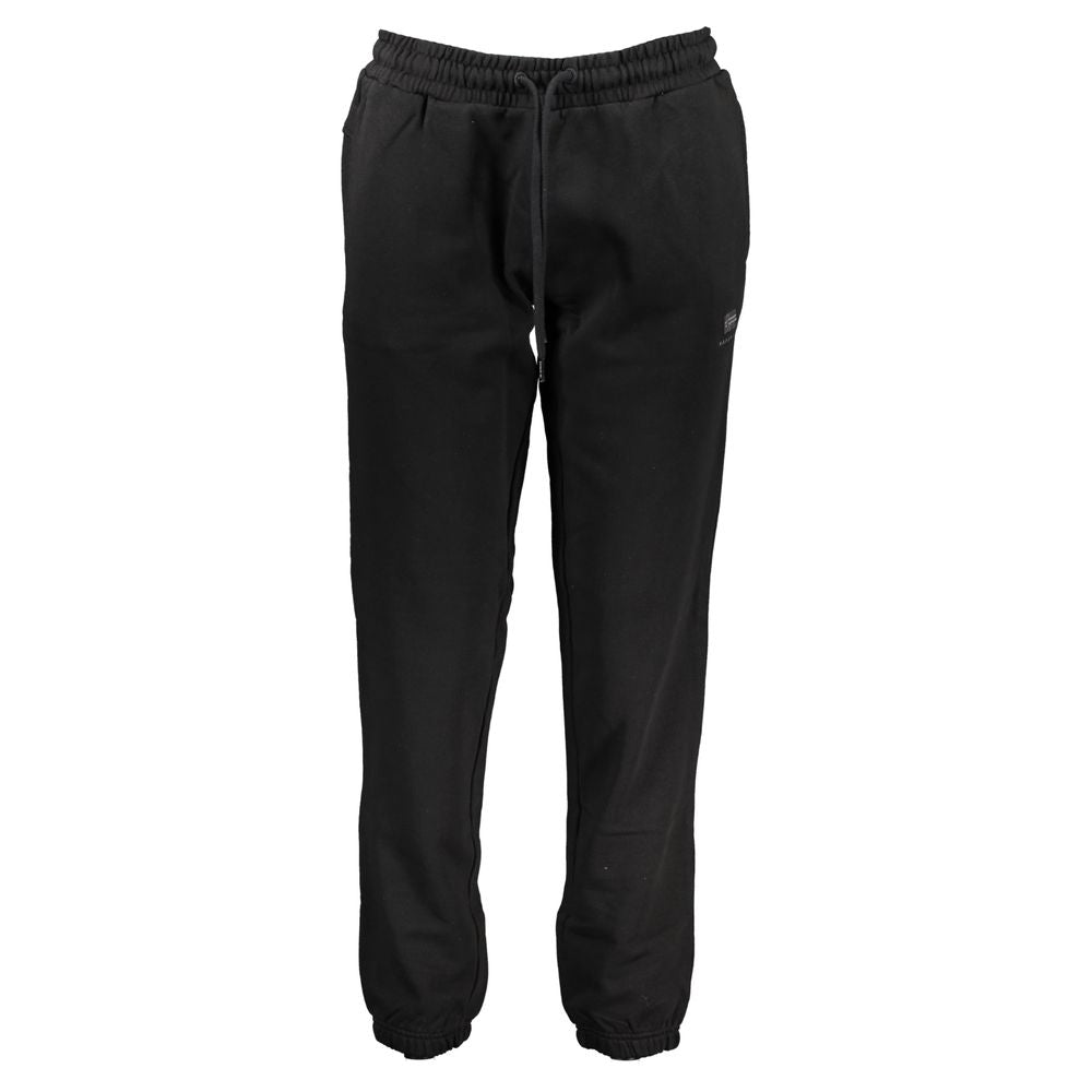 Napapijri Black Cotton Trousers