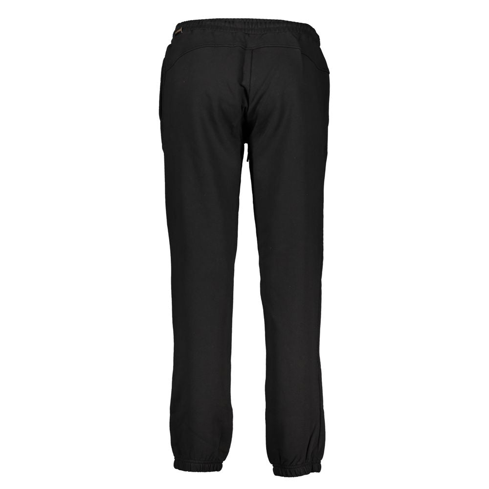 Napapijri Black Cotton Trousers