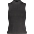 Guess Jeans Schwarzes Baumwoll-Tank-Top
