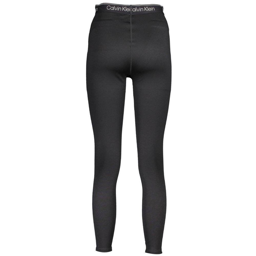 Calvin Klein Black Polyester Trousers