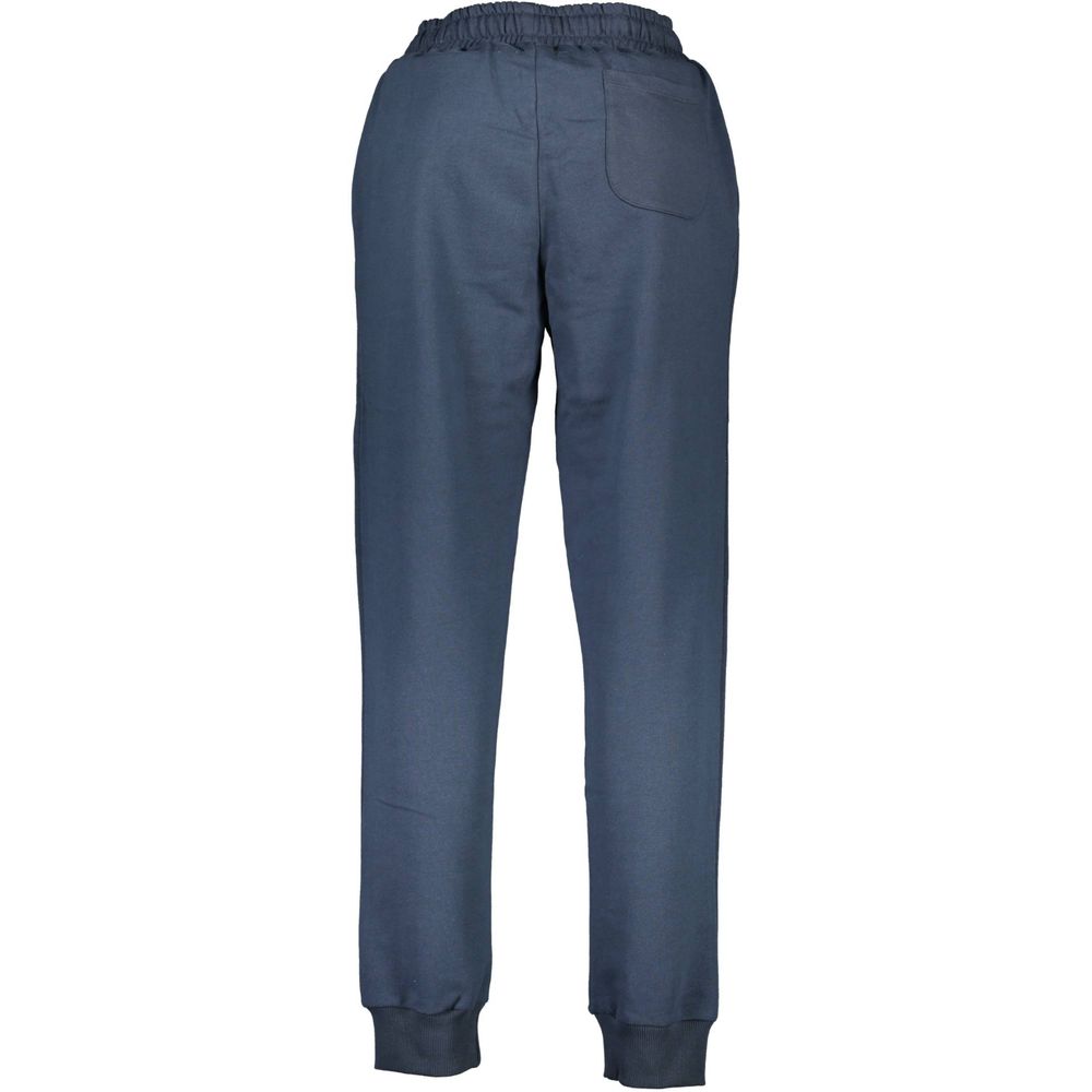 La Martina Blue Cotton Trousers