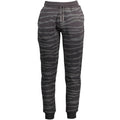 Cavalli Class Black Cotton Trousers
