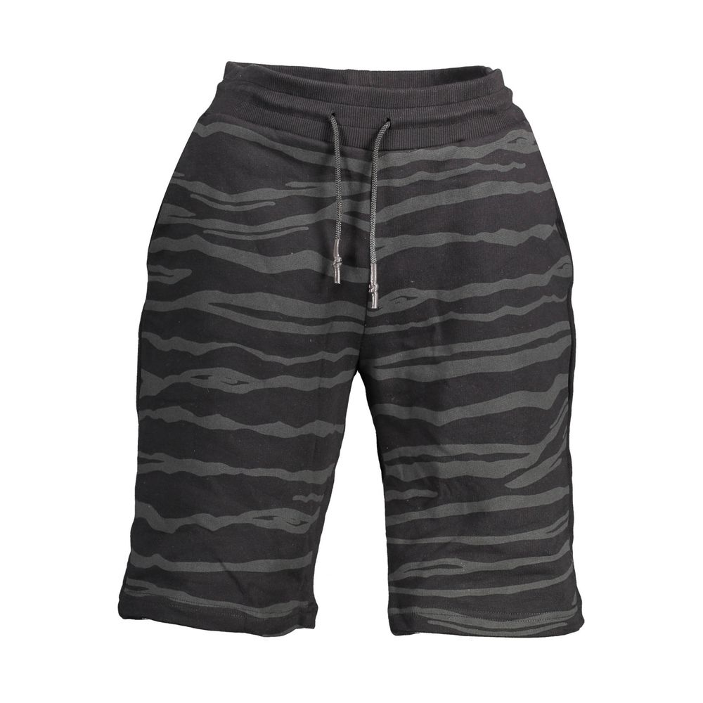 Cavalli Class Schwarze Baumwoll-Sweatpant für Herren