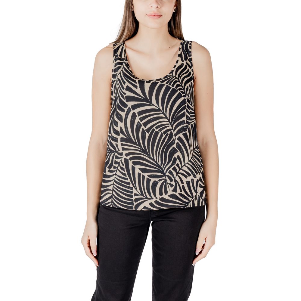 Only Bicolor-Top aus Viskose