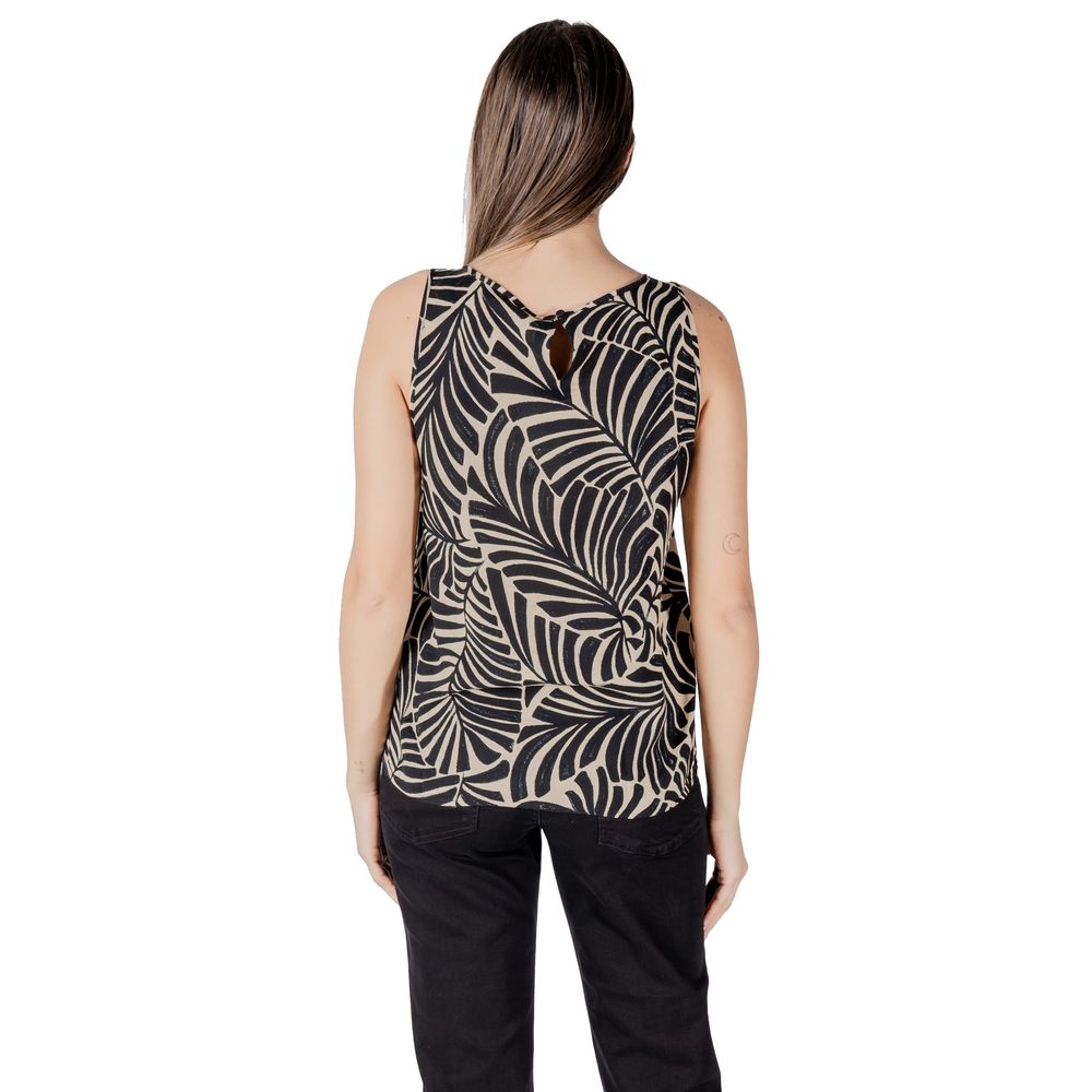 Only Bicolor-Top aus Viskose