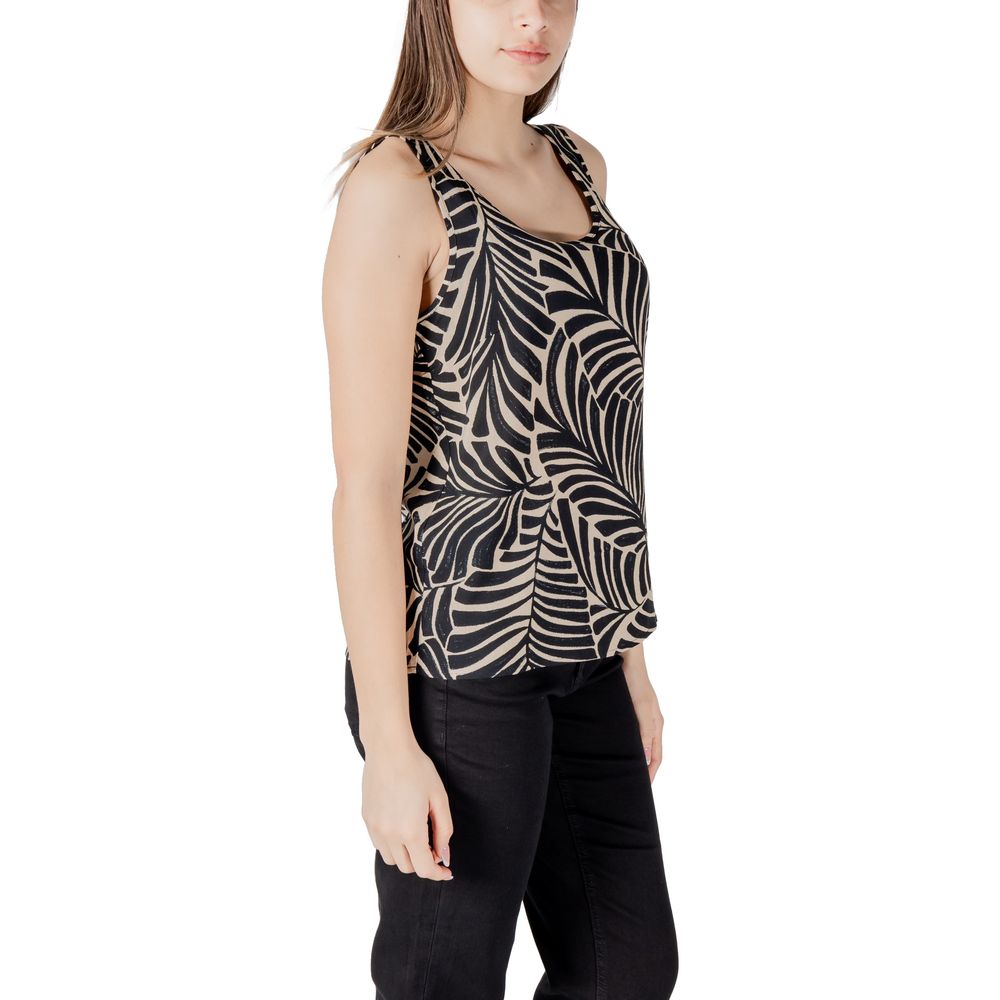 Only Bicolor-Top aus Viskose