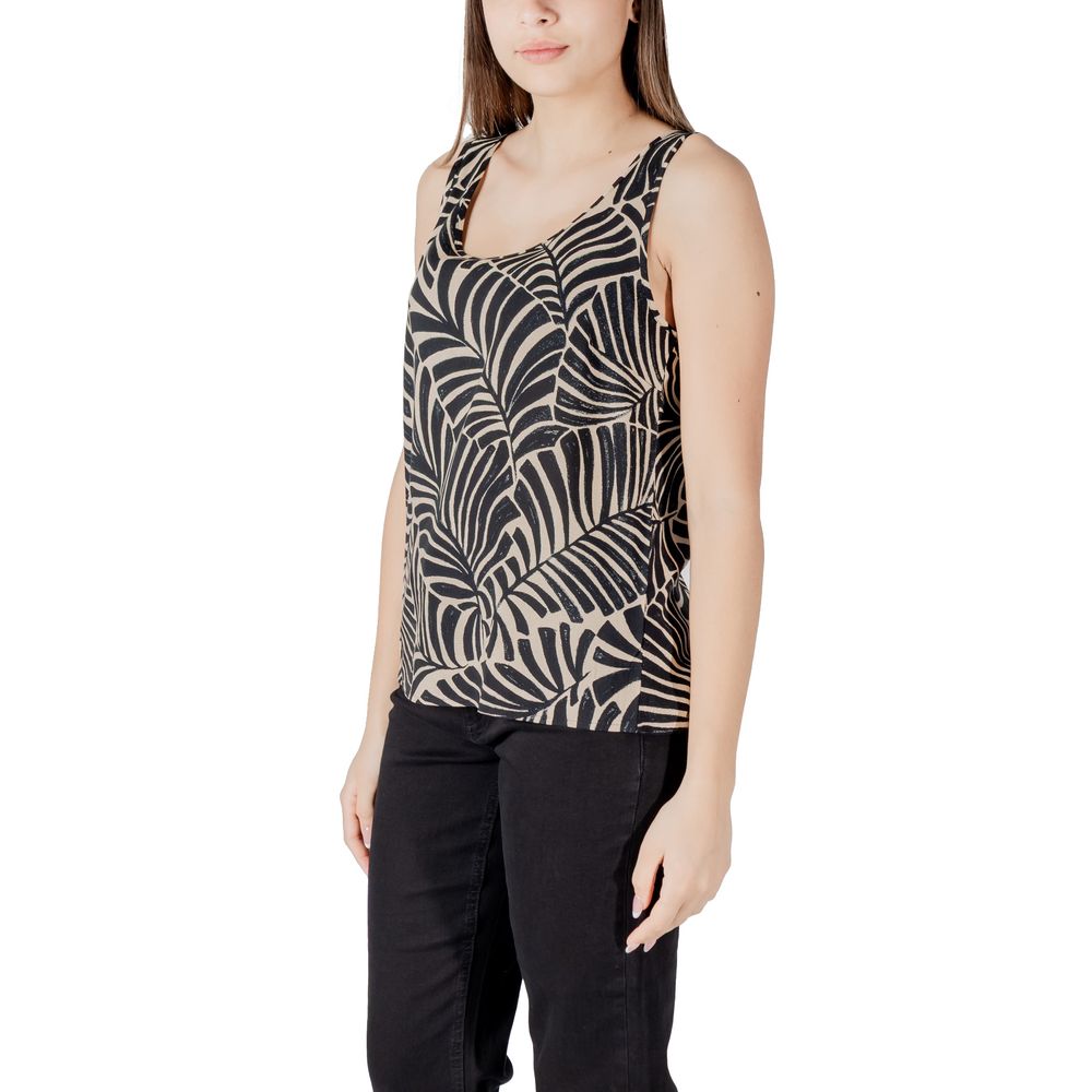 Only Bicolor-Top aus Viskose