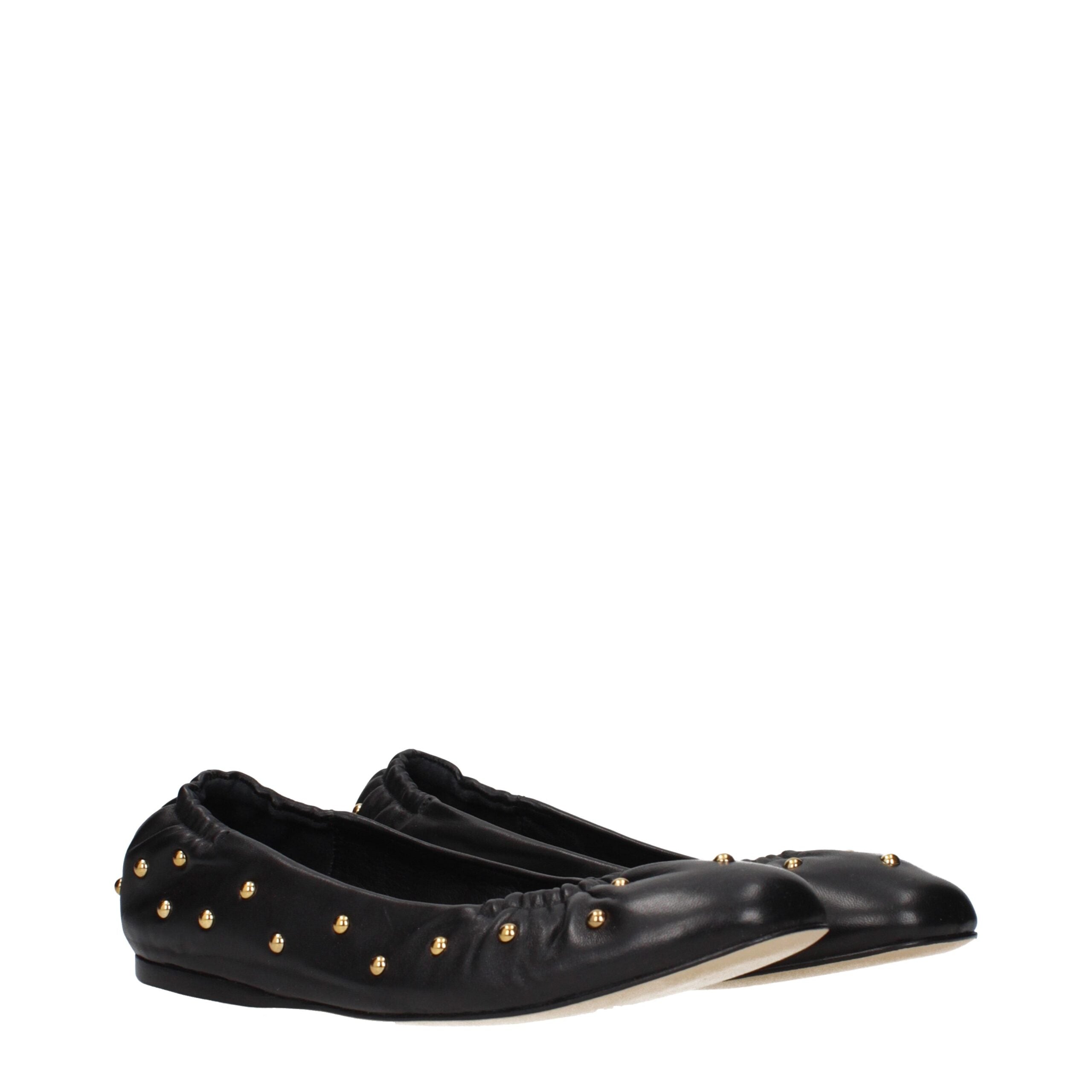 Chloé Schwarze Ballerinas aus Leder