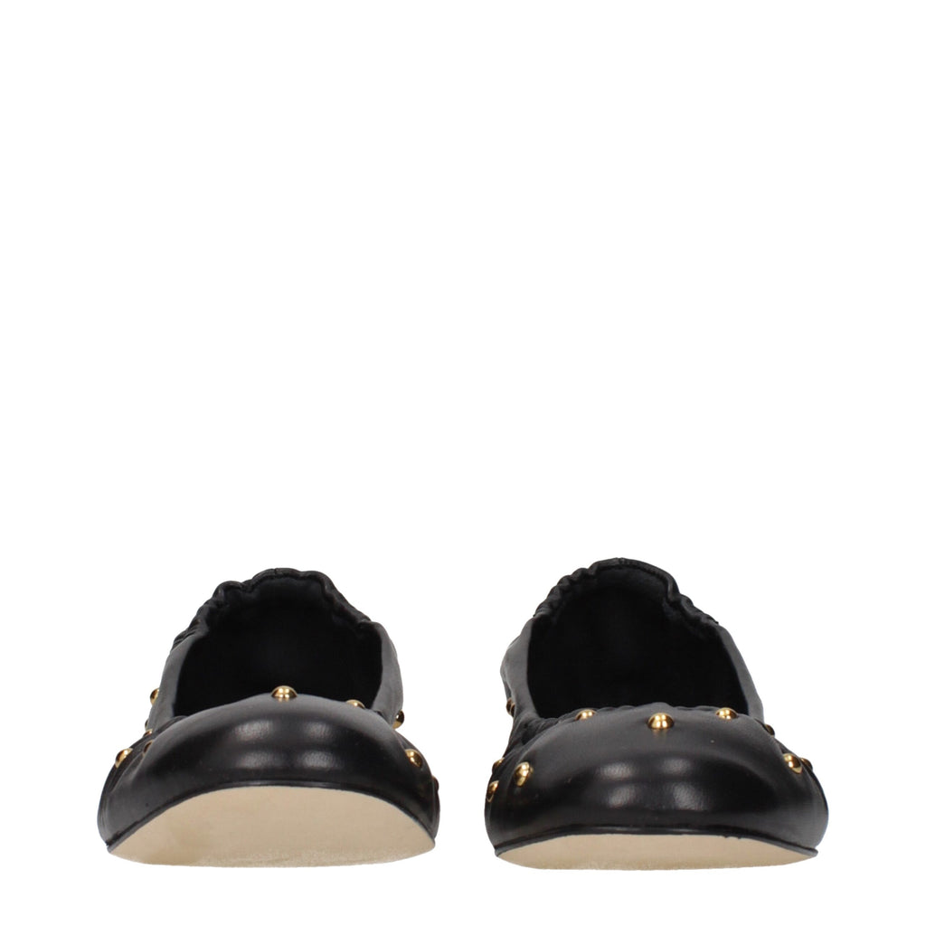 Chloé Schwarze Ballerinas aus Leder