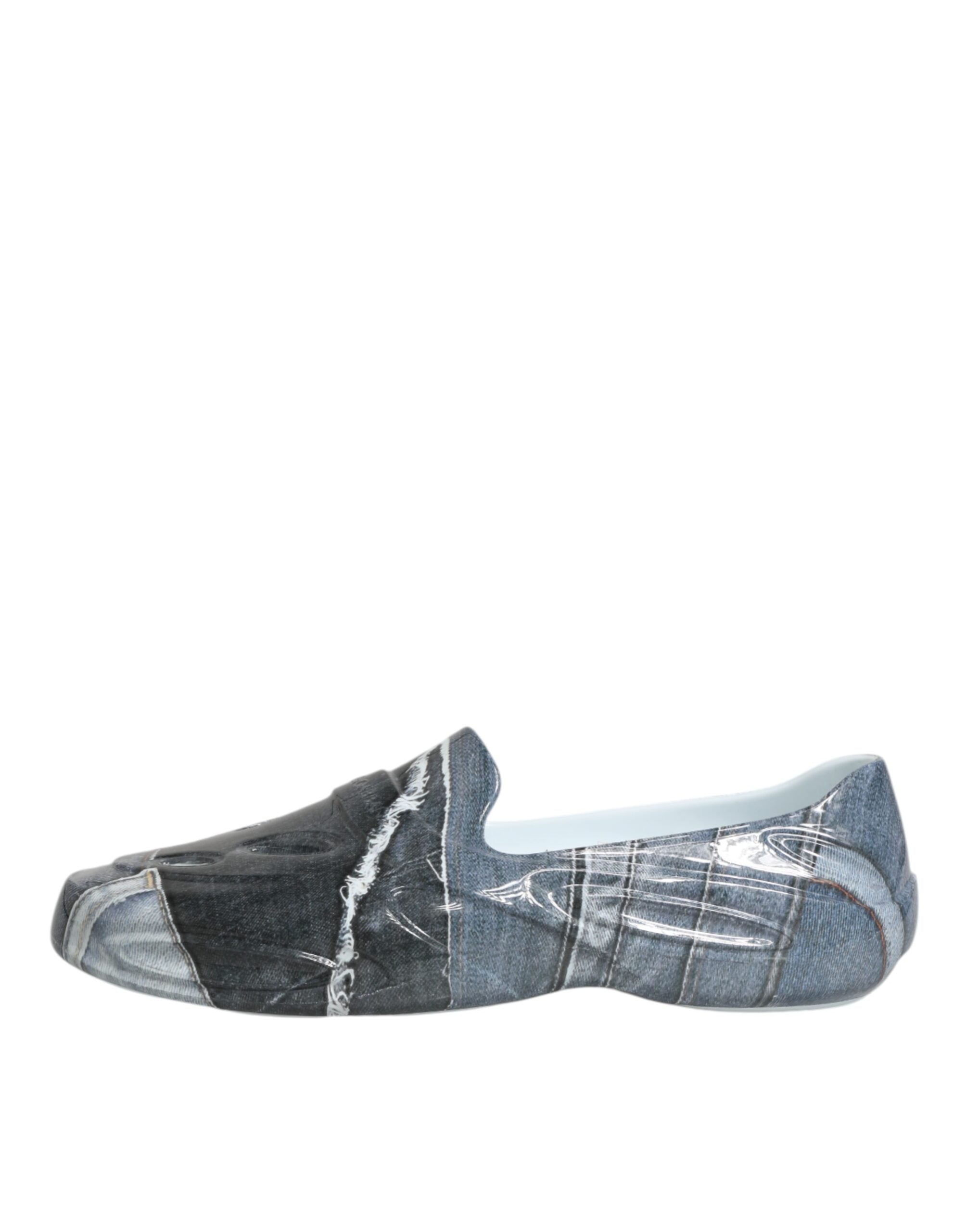Dolce & Gabbana Multicolor Rubber Men's Low Top Sneakers Shoes