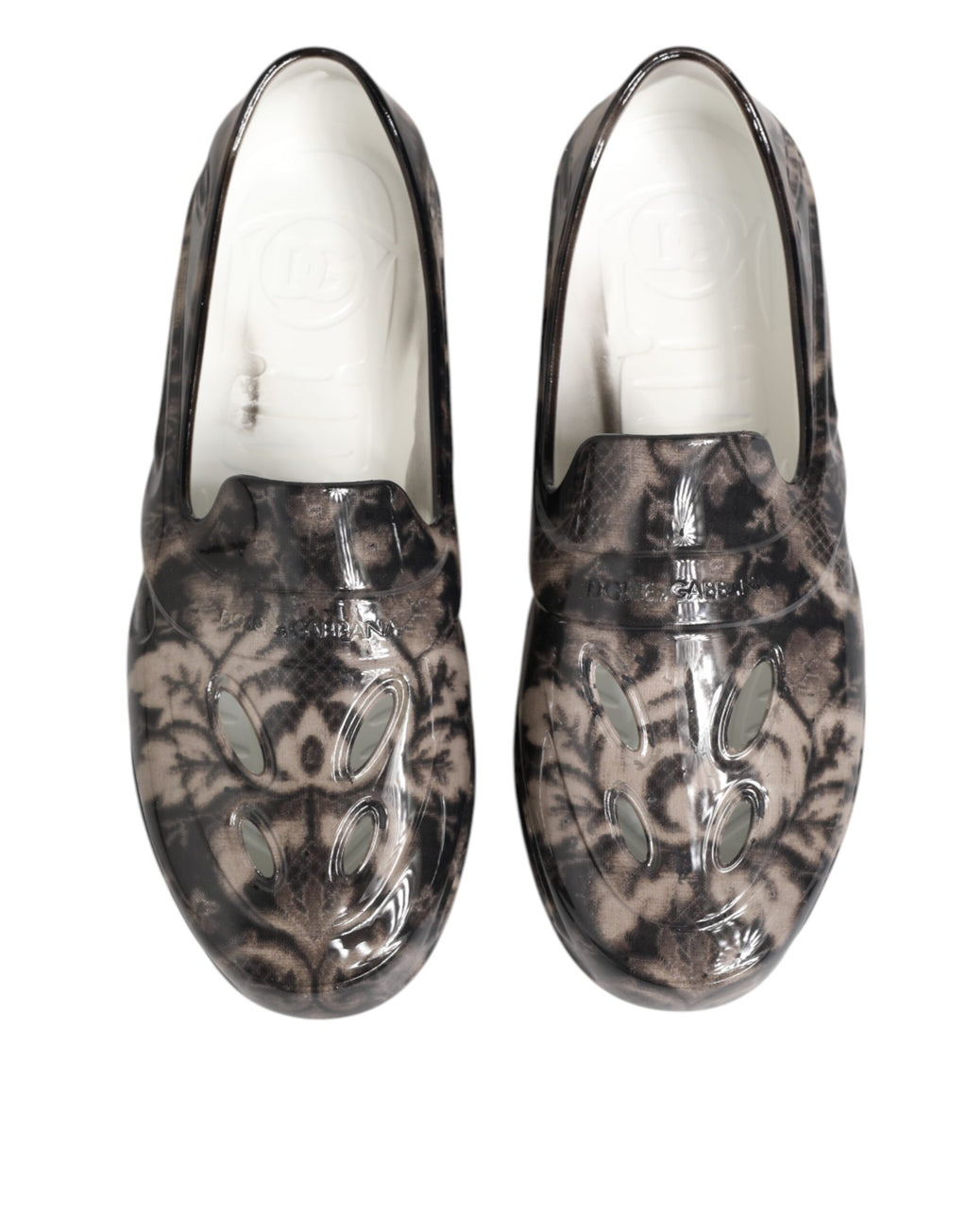 Dolce & Gabbana Multicolor Rubber Low Top Men's Sneakers Shoes