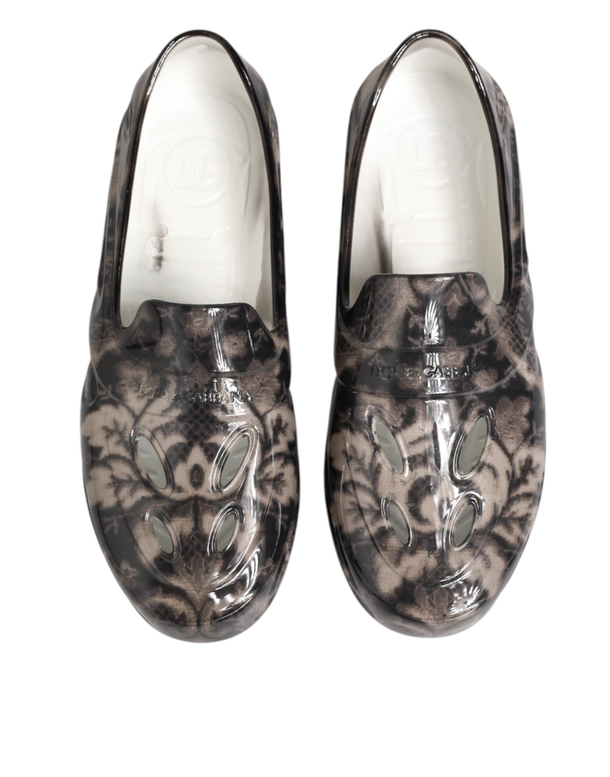 Dolce & Gabbana Multicolor Rubber Low Top Men's Sneakers Shoes