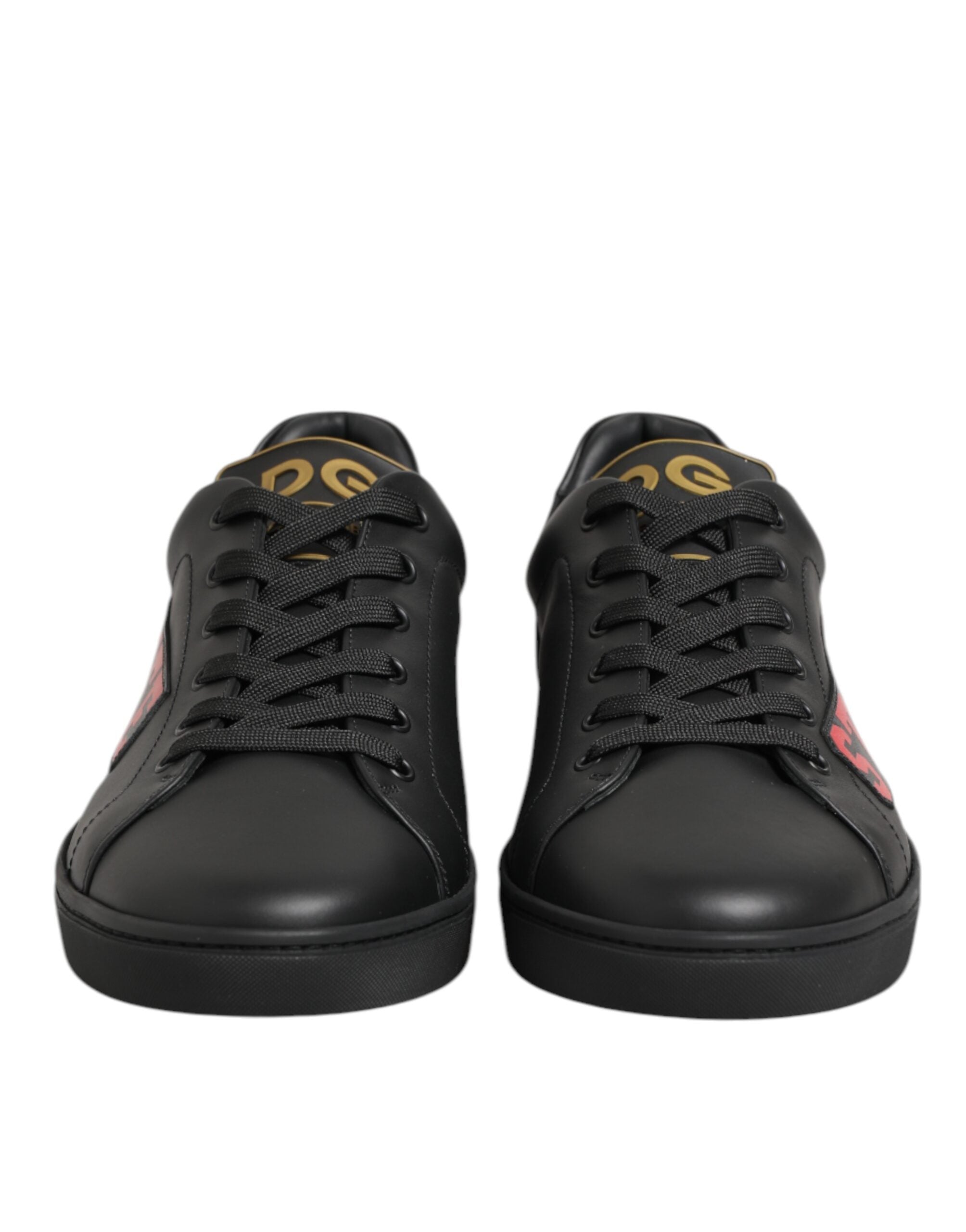 Dolce & Gabbana Black Street Life Low Top Men's Sneakers Shoes