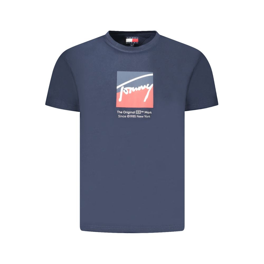 Tommy Hilfiger T-Shirt aus blauer Baumwolle