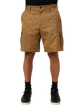 Dolce & Gabbana Brown Stretch Cotton Cargo Bermuda Shorts with Logo