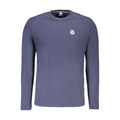 North Sails Blaues Baumwoll-T-Shirt für Herren