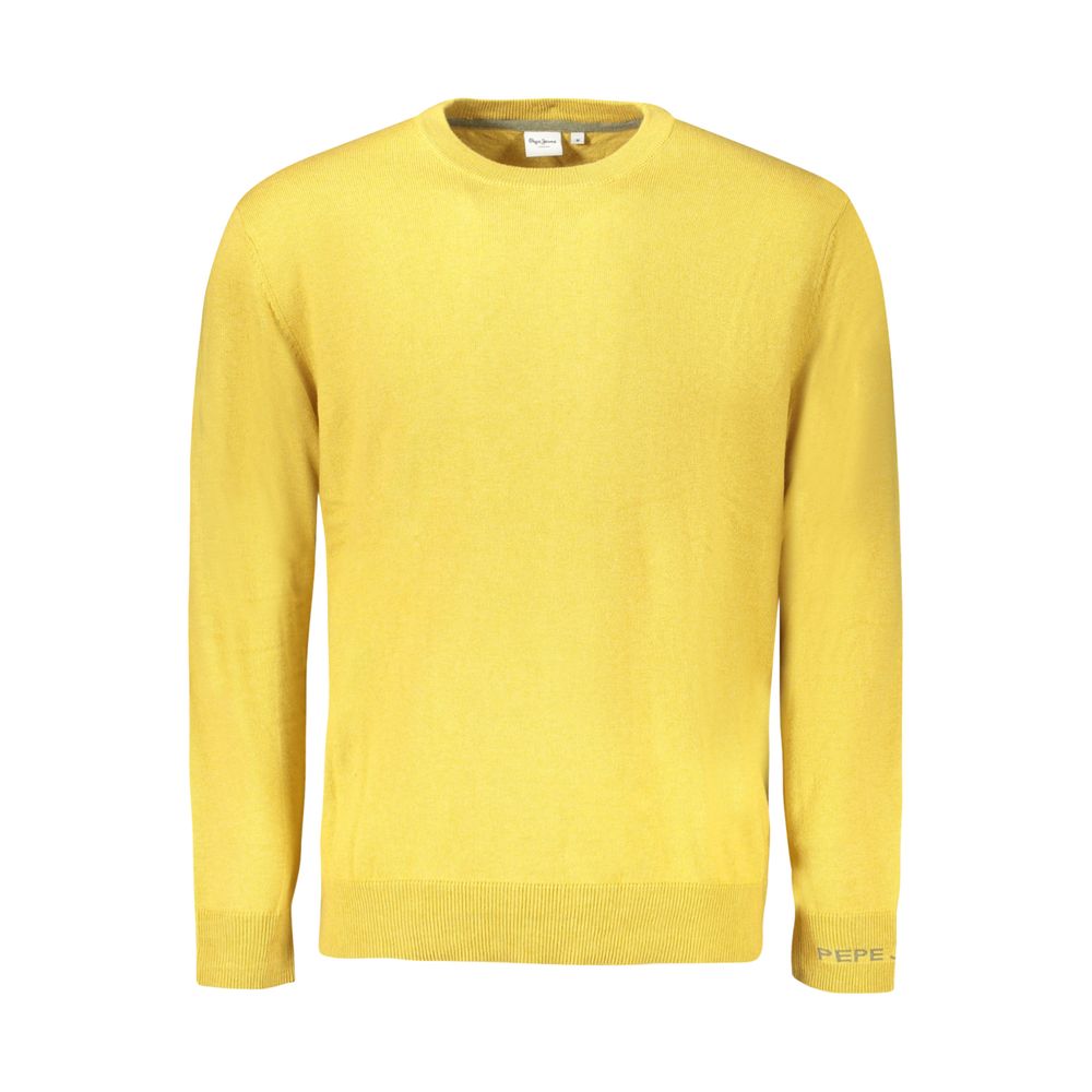 Pepe Jeans Yellow Cotton Jumper