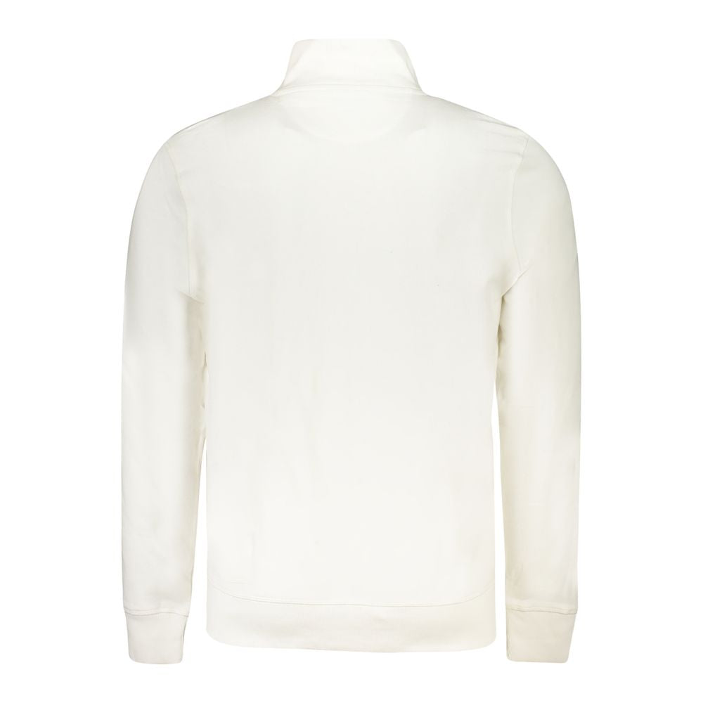 North Sails Weißes Herren-Sweatshirt aus Baumwolle