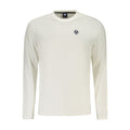 North Sails Bianco Baumwoll-T-Shirt für Herren