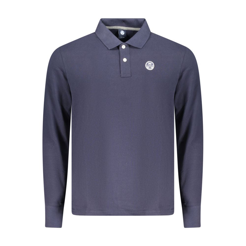 North Sails Blaues Baumwoll-Poloshirt für Herren