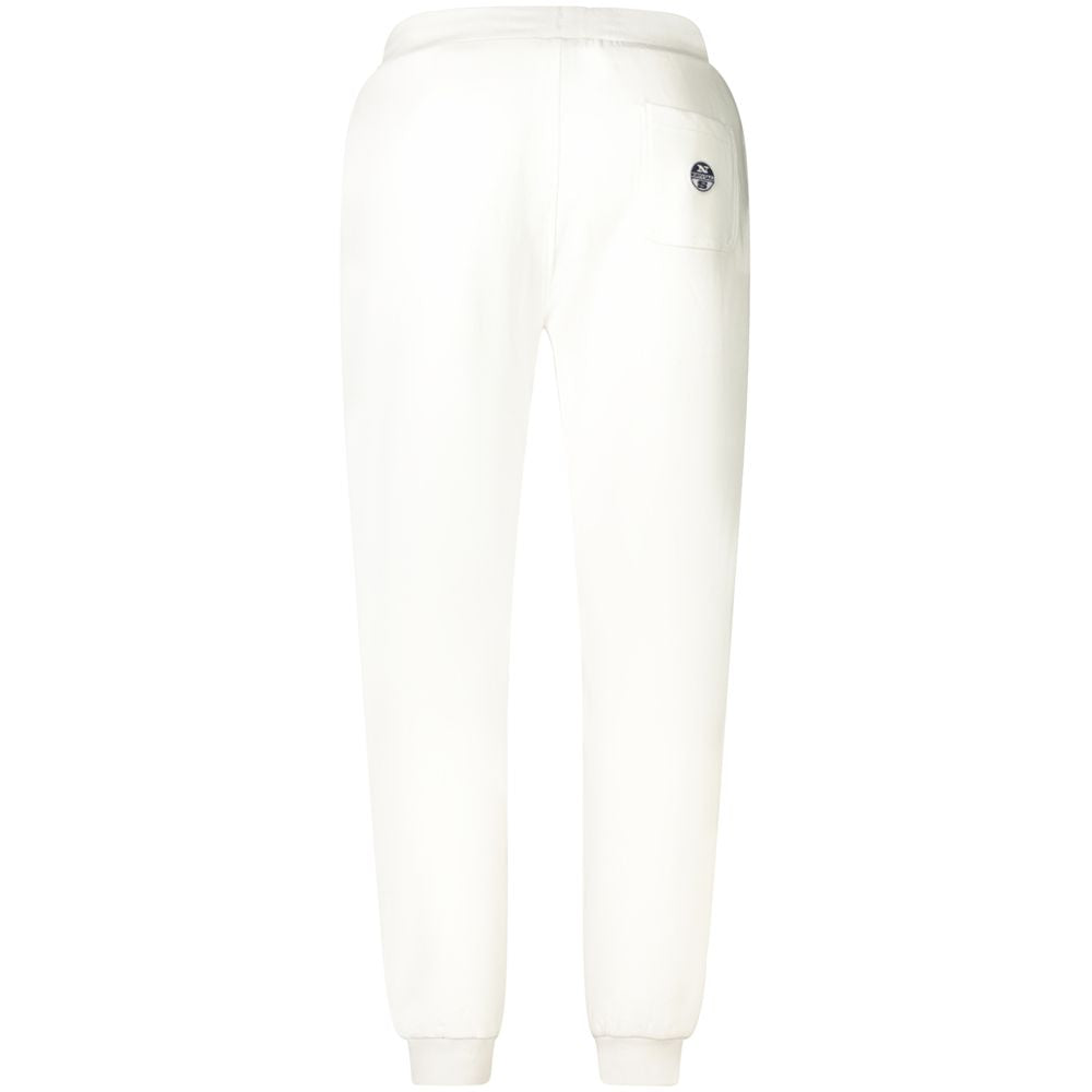 North Sails Bianco Baumwoll-Sweatpant für Herren