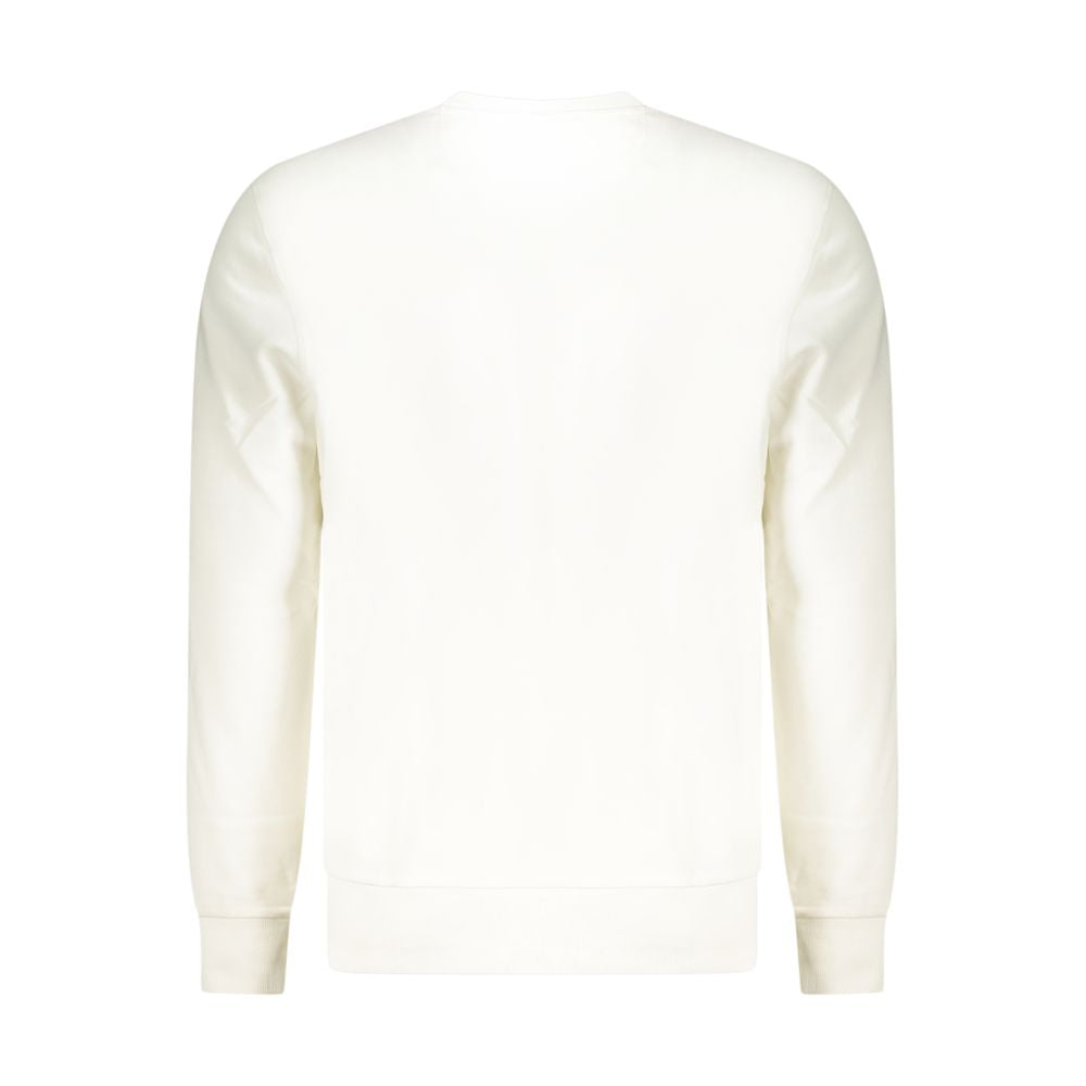 North Sails Weißes Herren-Sweatshirt aus Baumwolle