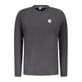 North Sails Schwarzes Baumwoll-T-Shirt für Herren