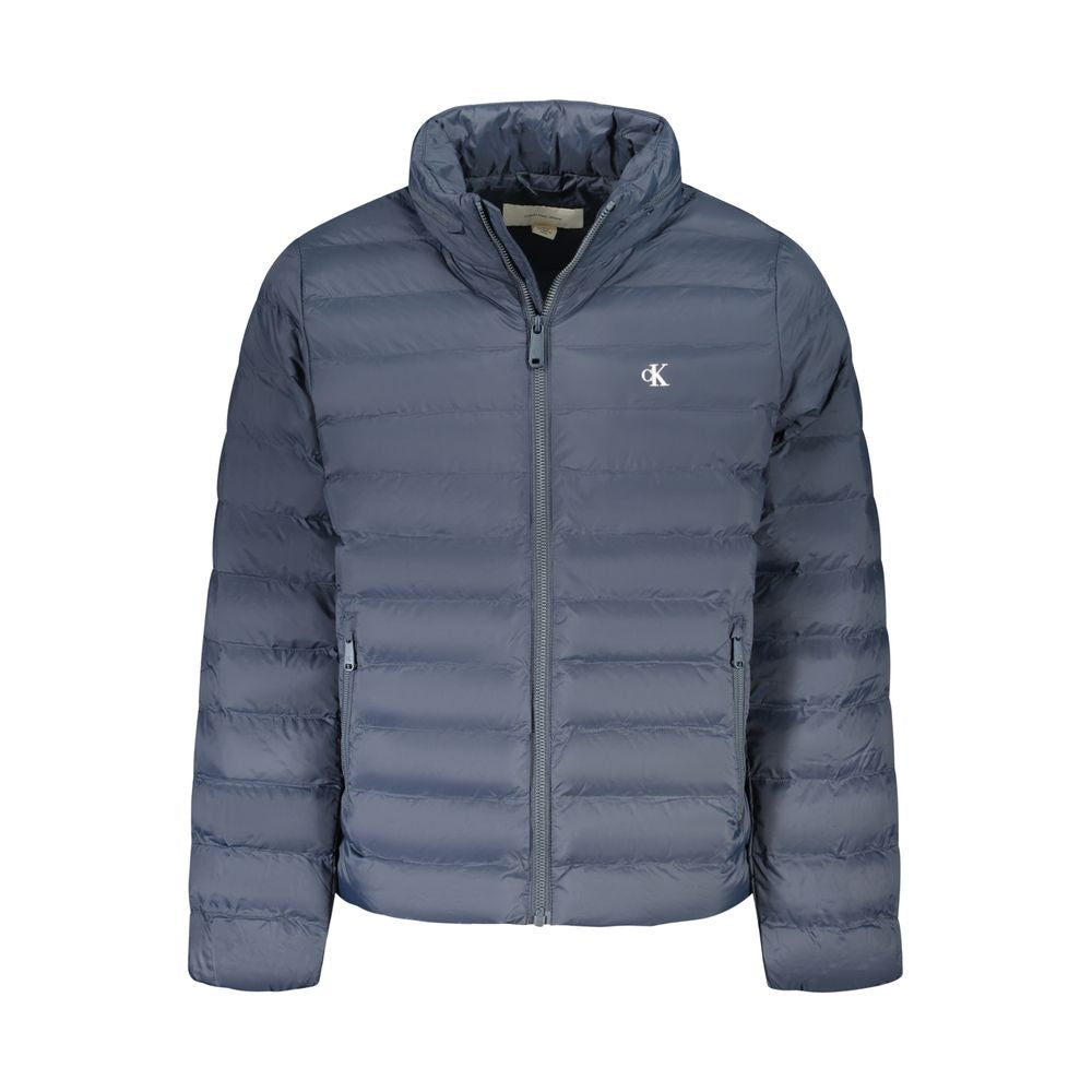 Calvin Klein Blu Poliammide Herrenjacke