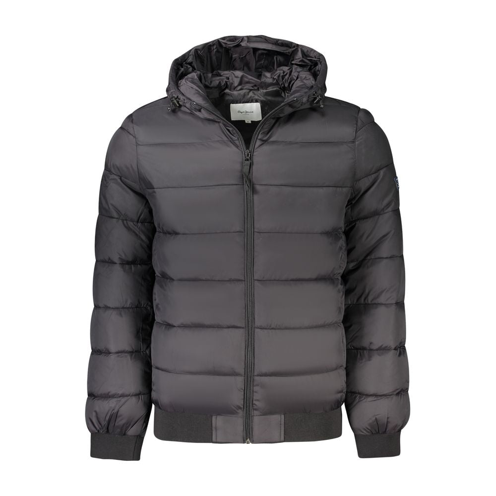 Pepe Jeans Schwarze Jacke aus Polyamid