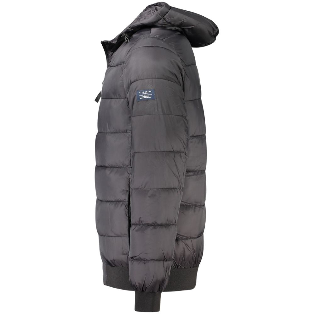 Pepe Jeans Schwarze Jacke aus Polyamid