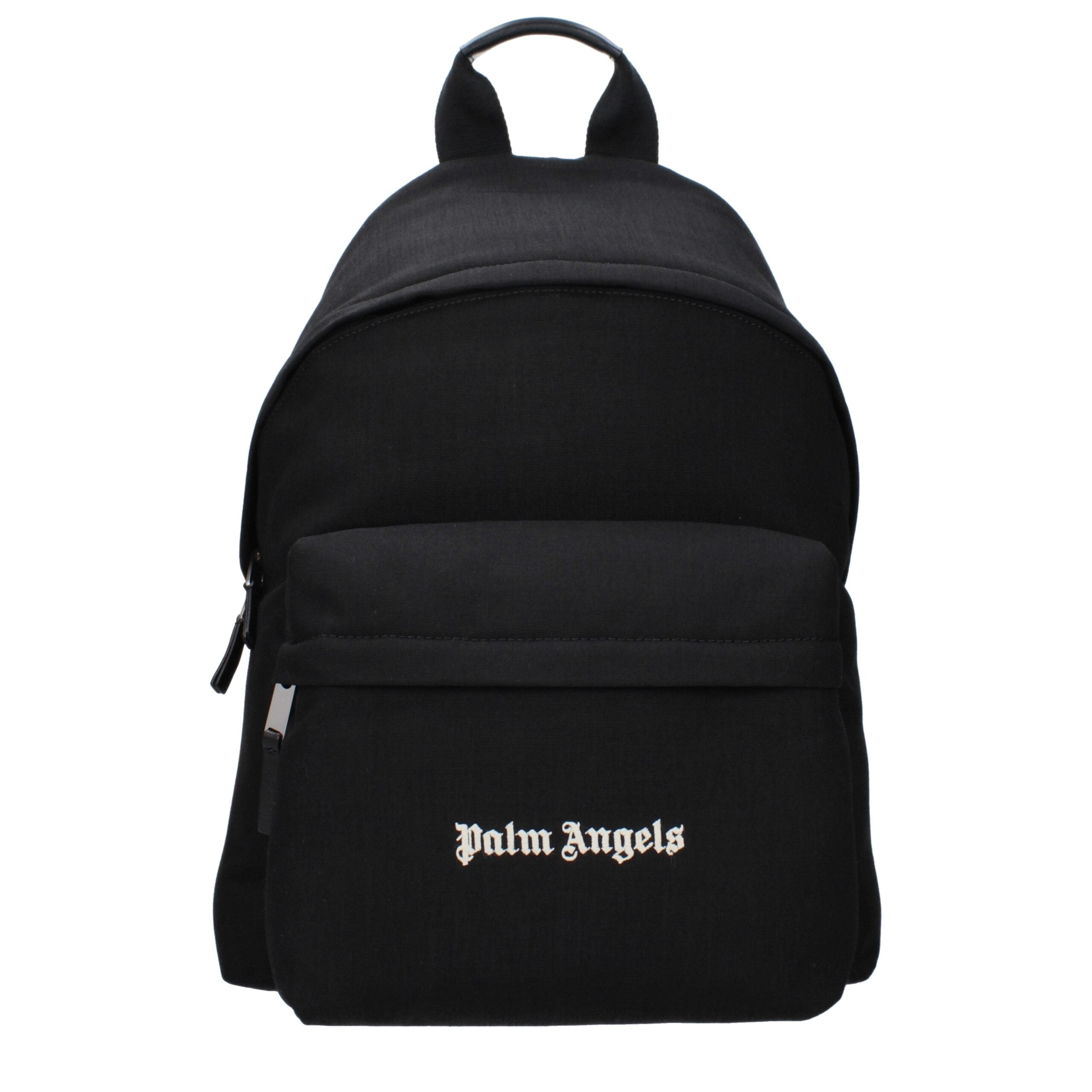 Palm Angels Schwarzer Rucksack aus Stoff