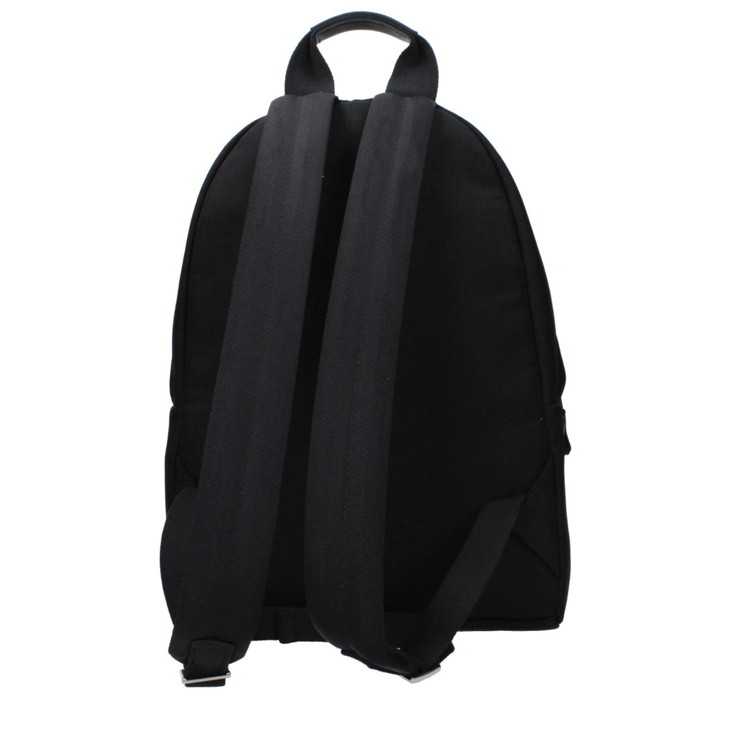 Palm Angels Schwarzer Rucksack aus Stoff