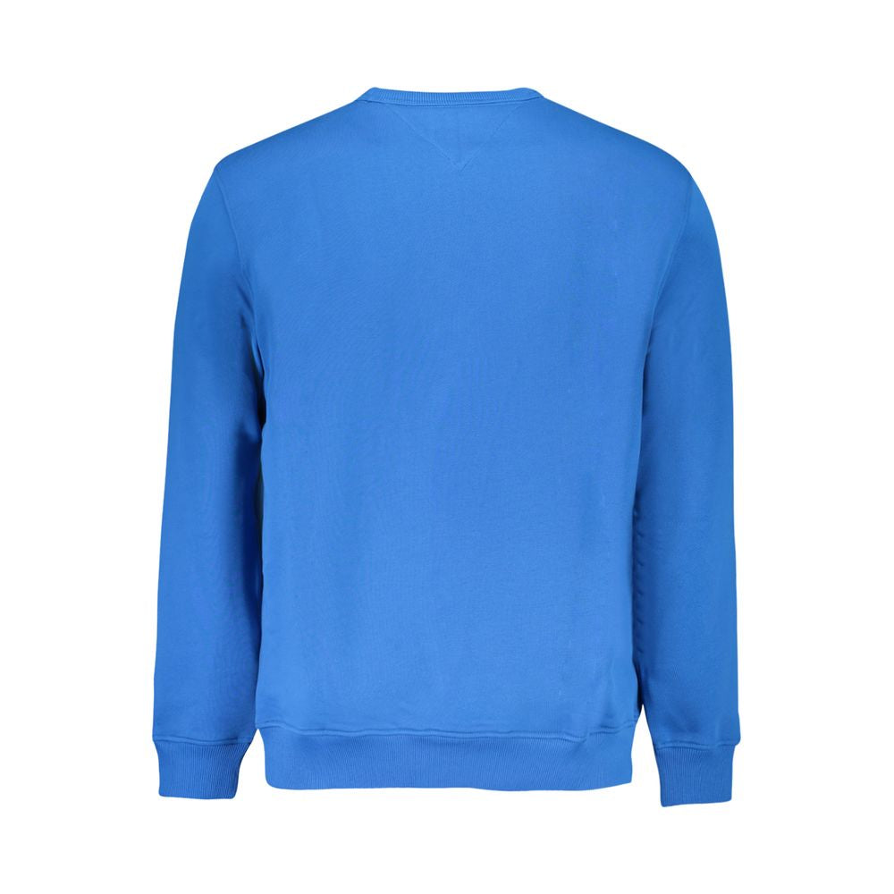 Tommy Hilfiger Blauer Baumwollpullover für Männer