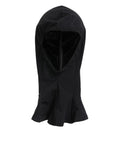 Dolce & Gabbana Schwarzes Nylon Elastan Balaclava Kapuze Gesichtsschutz Hut