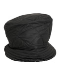 Dolce & Gabbana Black Quilted Nylon Bucket Men's Hat