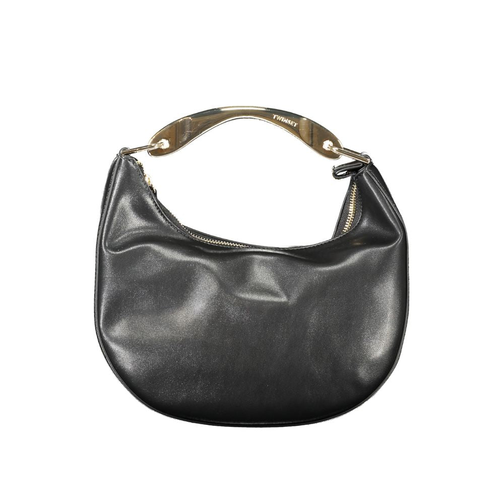 Twinset Schwarz Polyethylen Frauen Handtasche