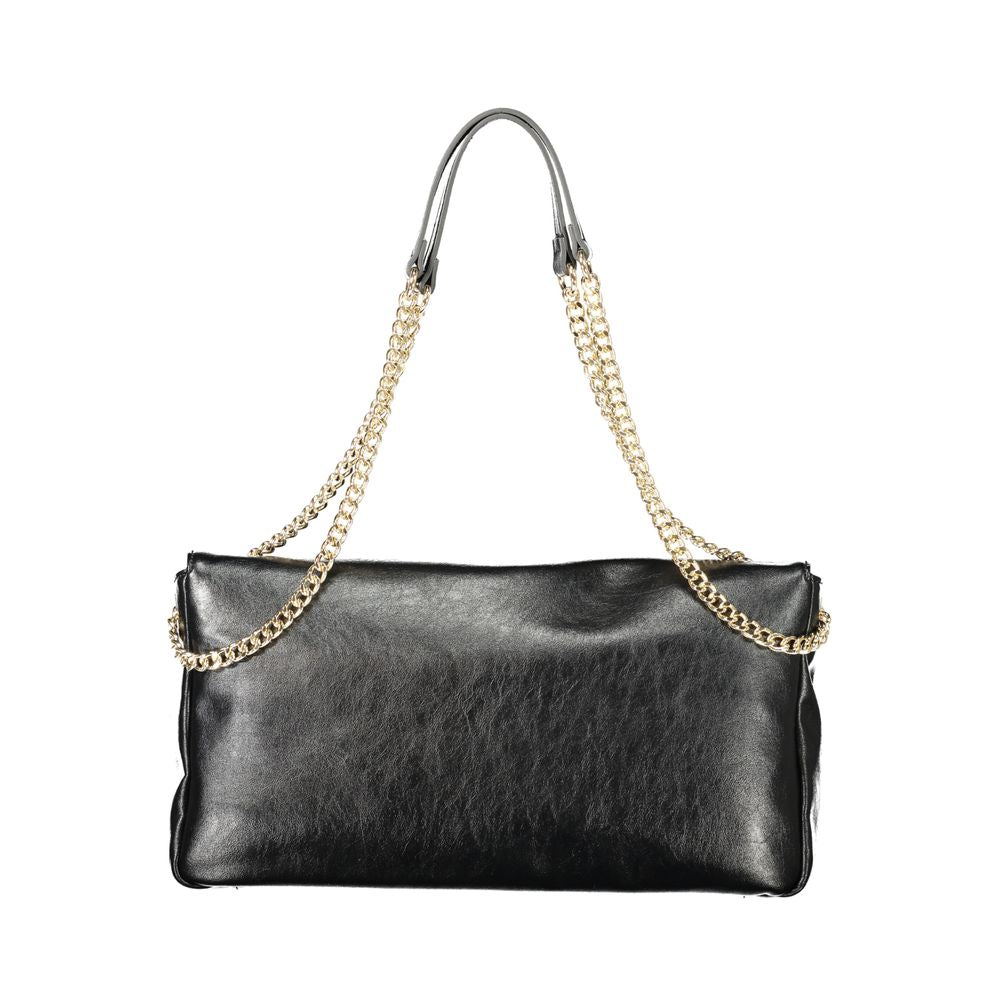 Twinset Nero Poliuretano Schultertasche für Damen
