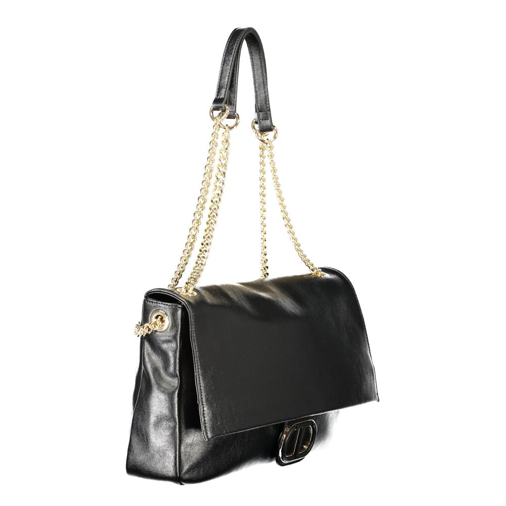 Twinset Nero Poliuretano Schultertasche für Damen